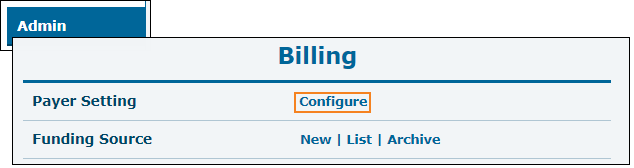 payer-setting