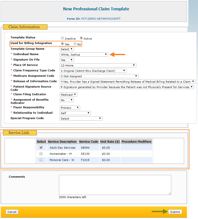 create-professional-claim-template-south-dakota