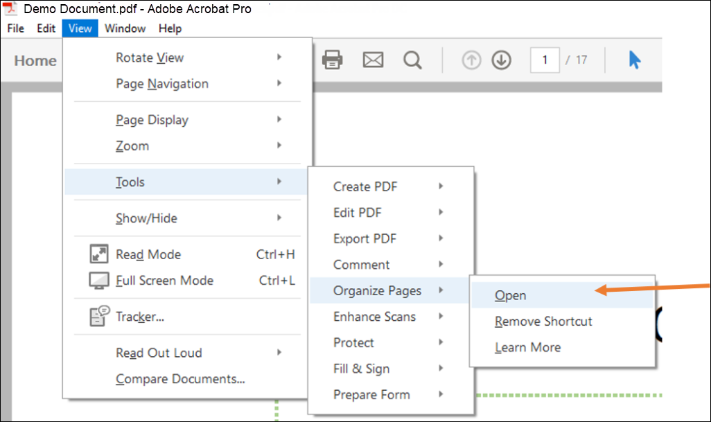 adobe acrobat pro dc how to reduce page size