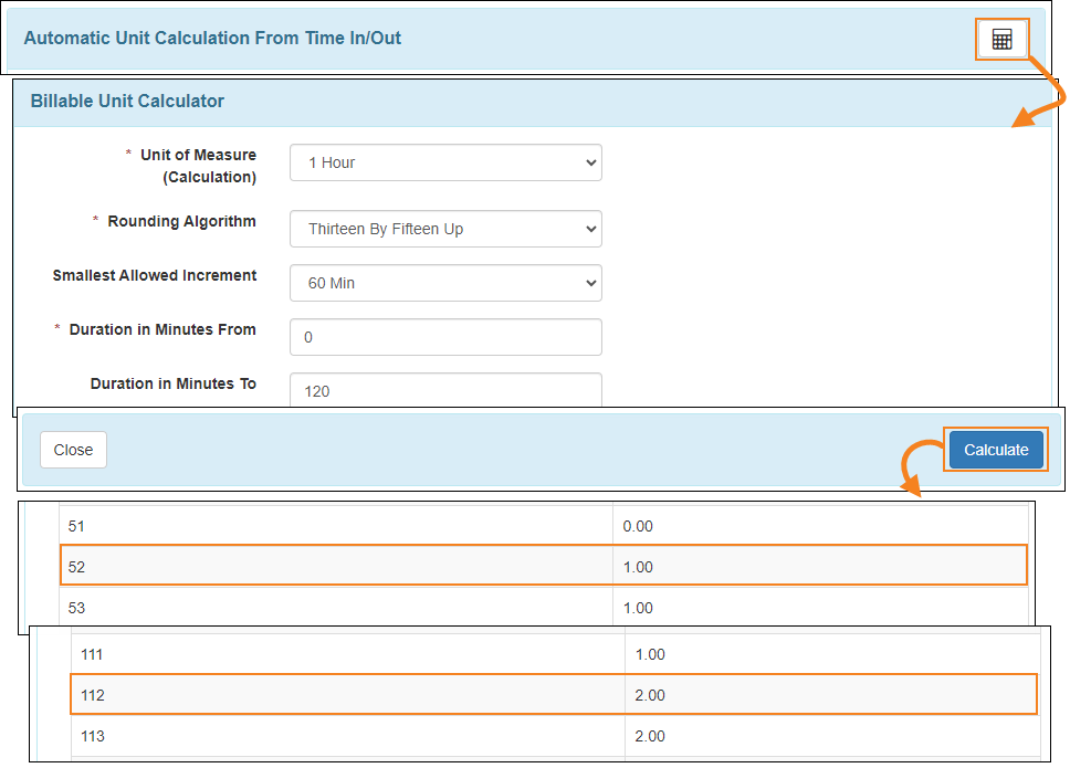 Screenshot of the Waiver Services form showing the Services drop-down field being made searchable. 