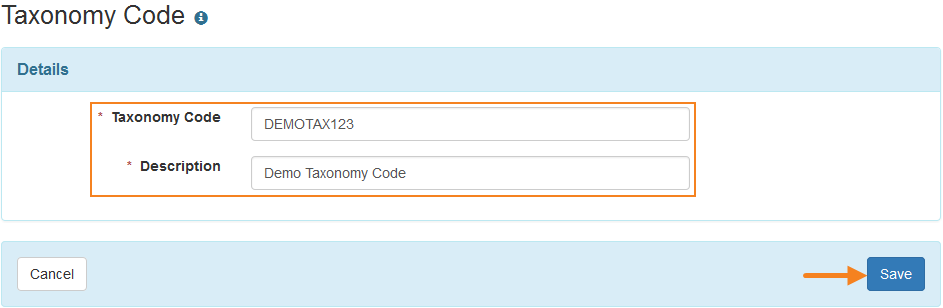 taxonomy-code